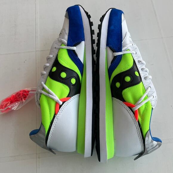 New SAUCONY Jazz DST Running Shoes MEN’S SIZE 10 (W 11.5) White Blue S70528-4 - Picture 5 of 10